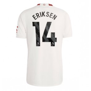 Maillot de foot Manchester United Christian Eriksen #14 Troisième 2023-24 Manches Courte